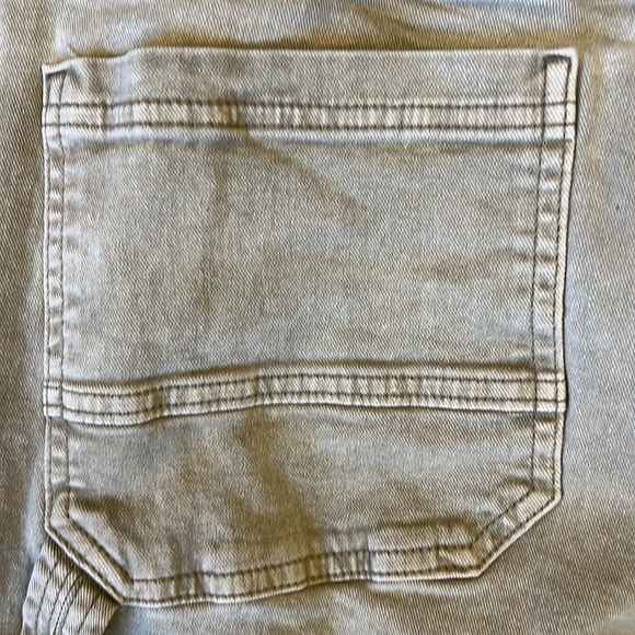 Relaxed Fit Tapered Carpenter Pants Sage Green Heavy Denim Loop Cotton:On 32x30 - Picture 12 of 16